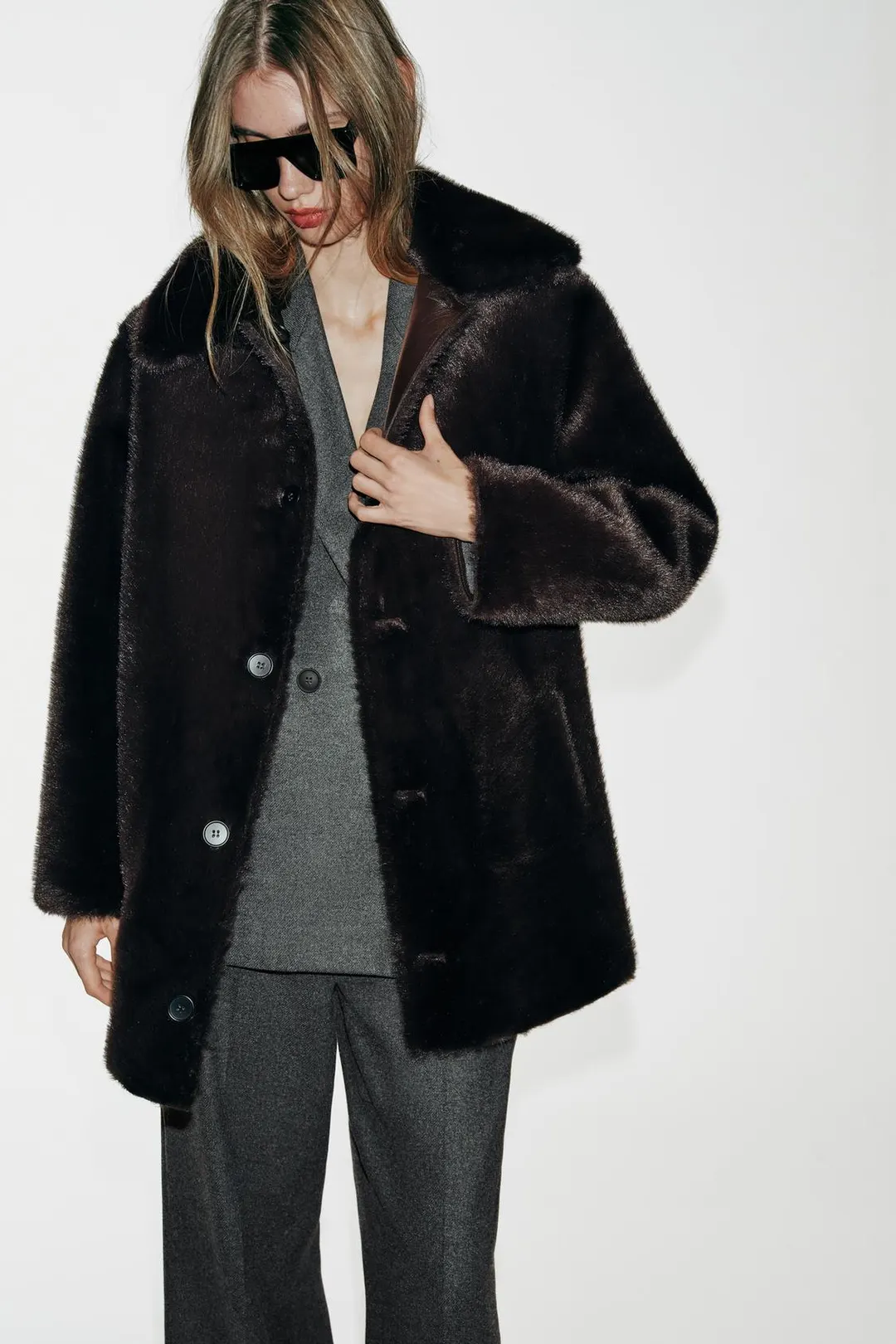 Двустороннее пальто, Zara