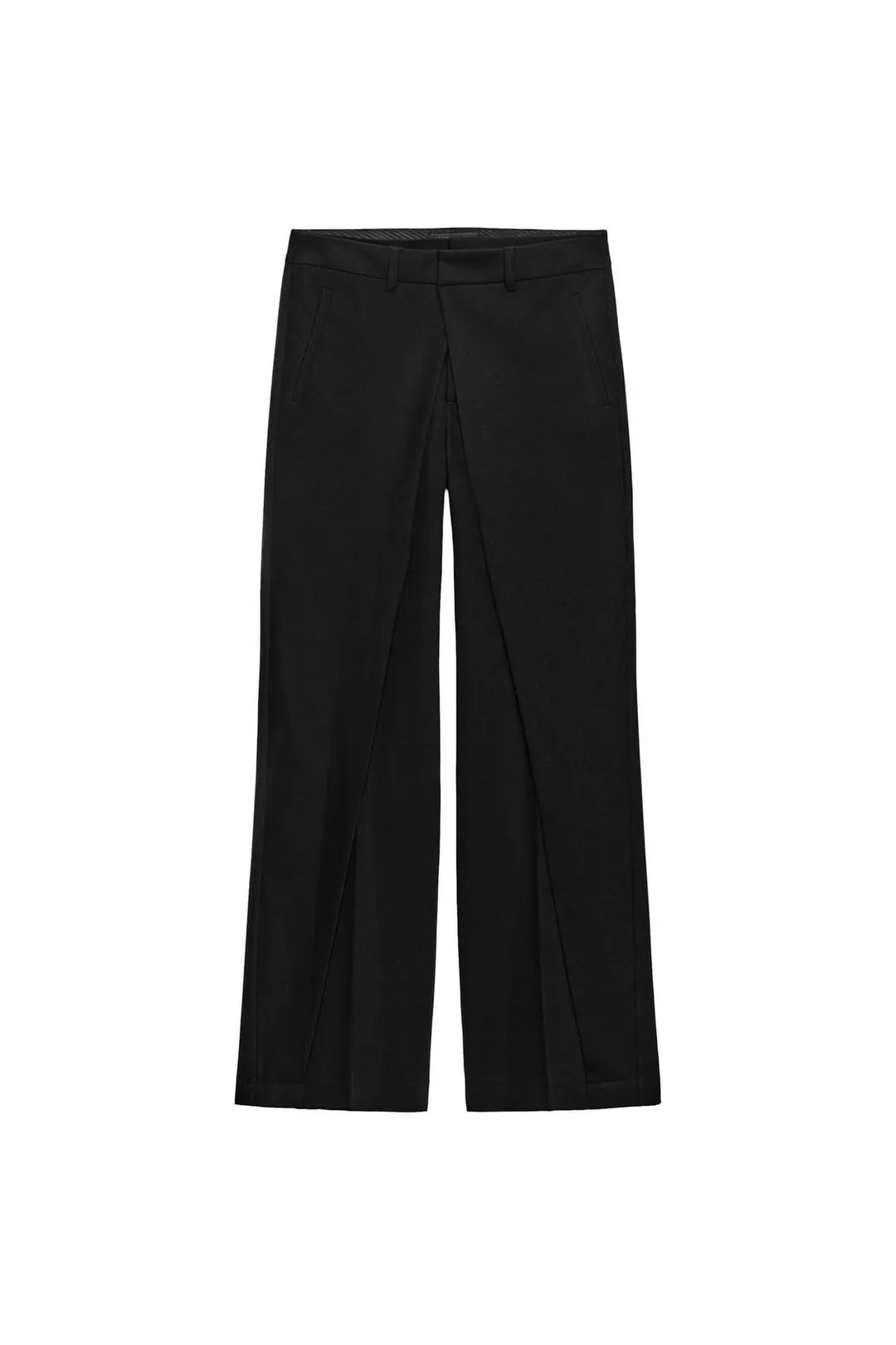 Брюки ZW Collection с защипами спереди, Zara