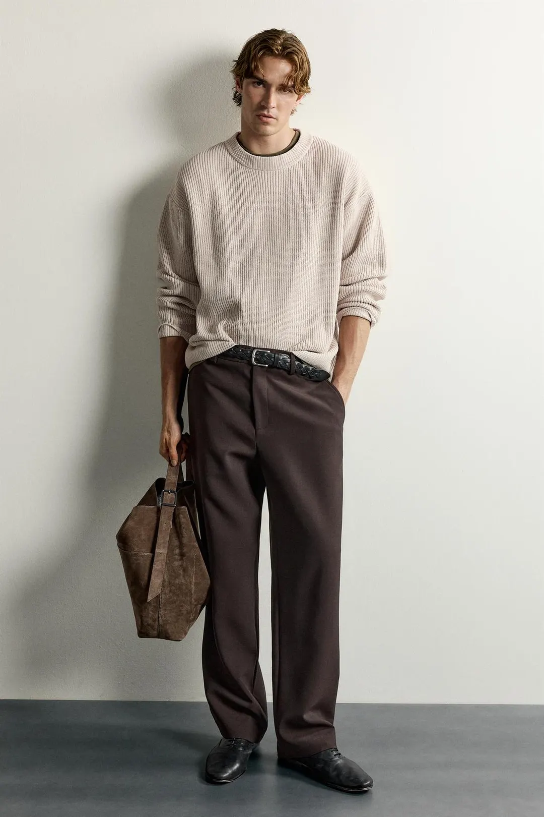 Джемпер свободного кроя из шенили, Zara