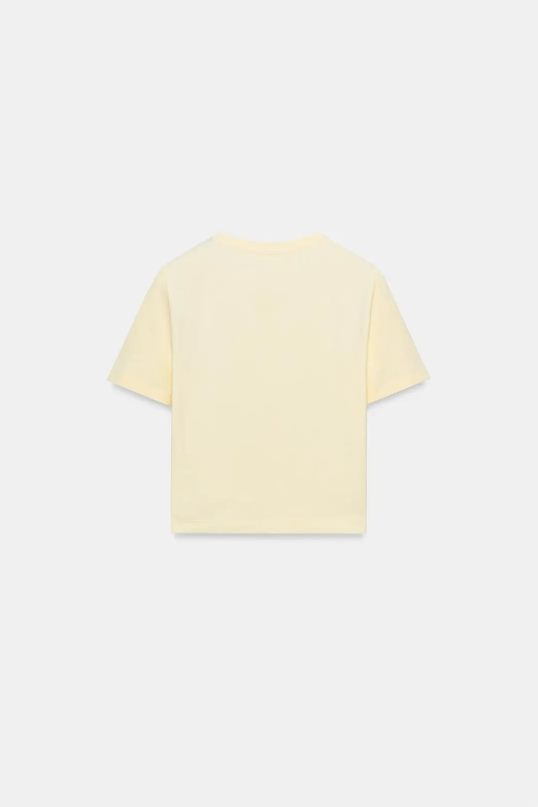 Укороченная футболка с короткими рукавами, Zara