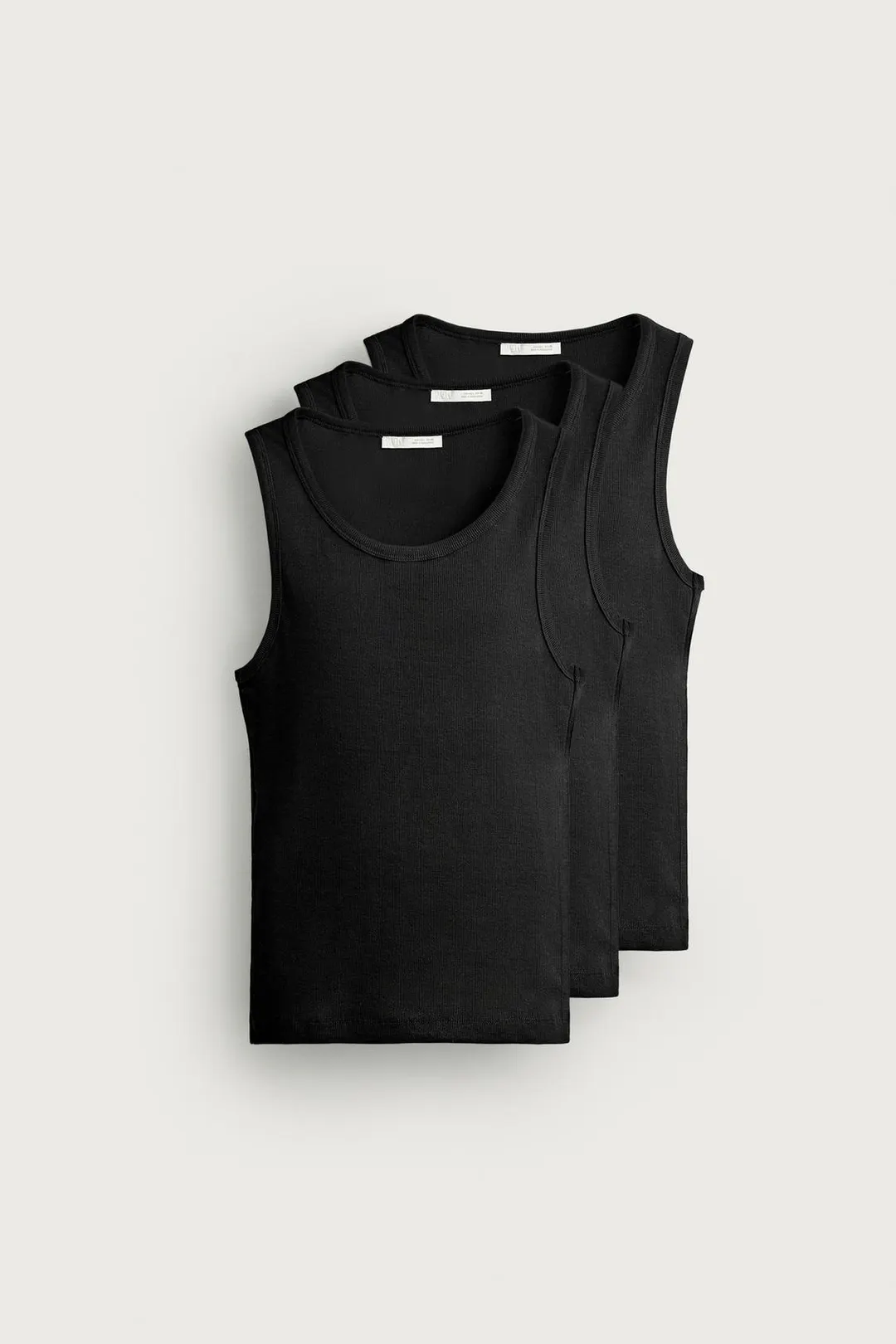 Комплект из 3 базовых маек, Zara