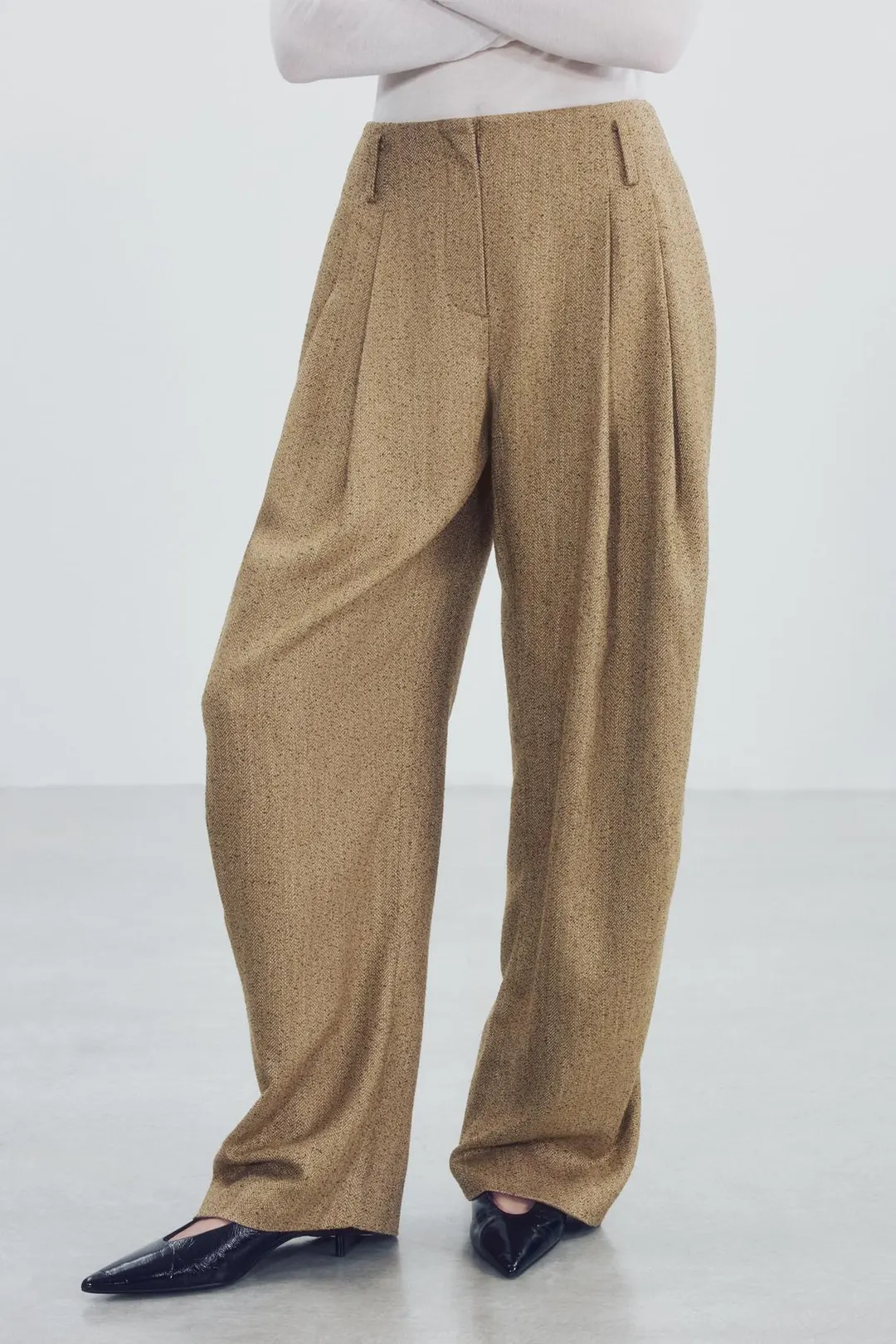 Брюки-баллоны ZW Collection, Zara