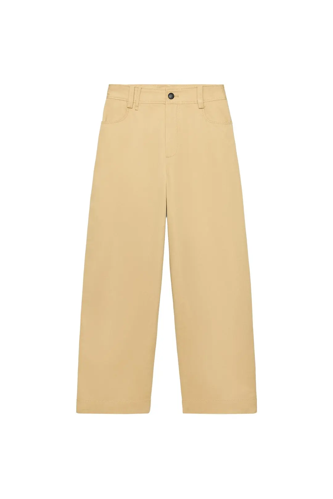 Брюки багги ZW Collection с боковыми полосами, Zara
