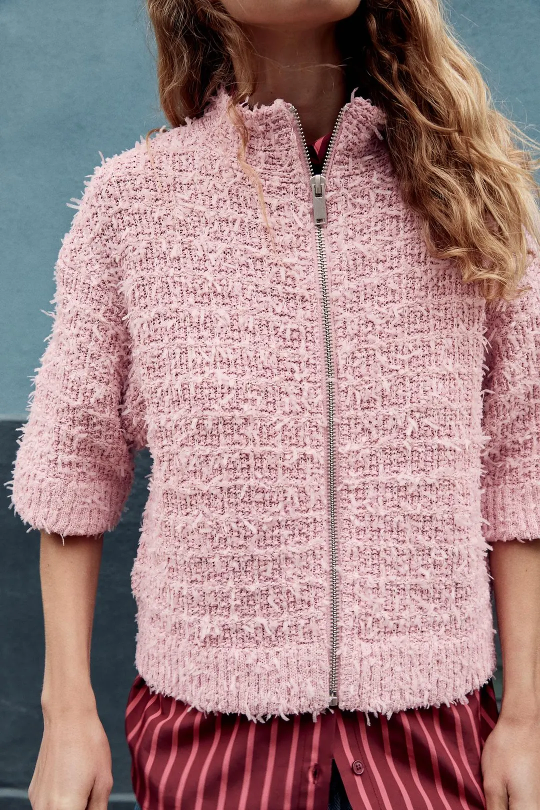 Кардиган структурного кроя, Zara