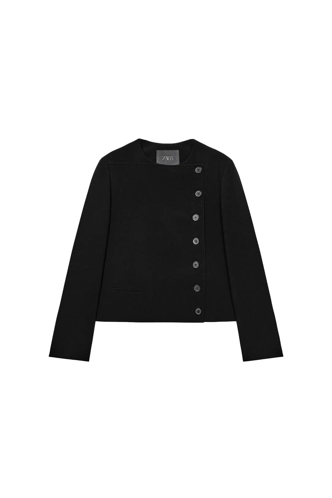 Пиджак с боковым лацканом ZW Collection, Zara
