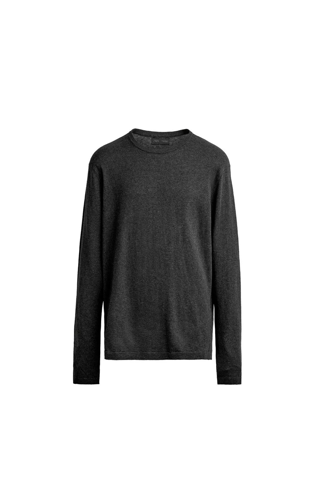 Джемпер стандартного кроя из хлопка и кашемира, Zara