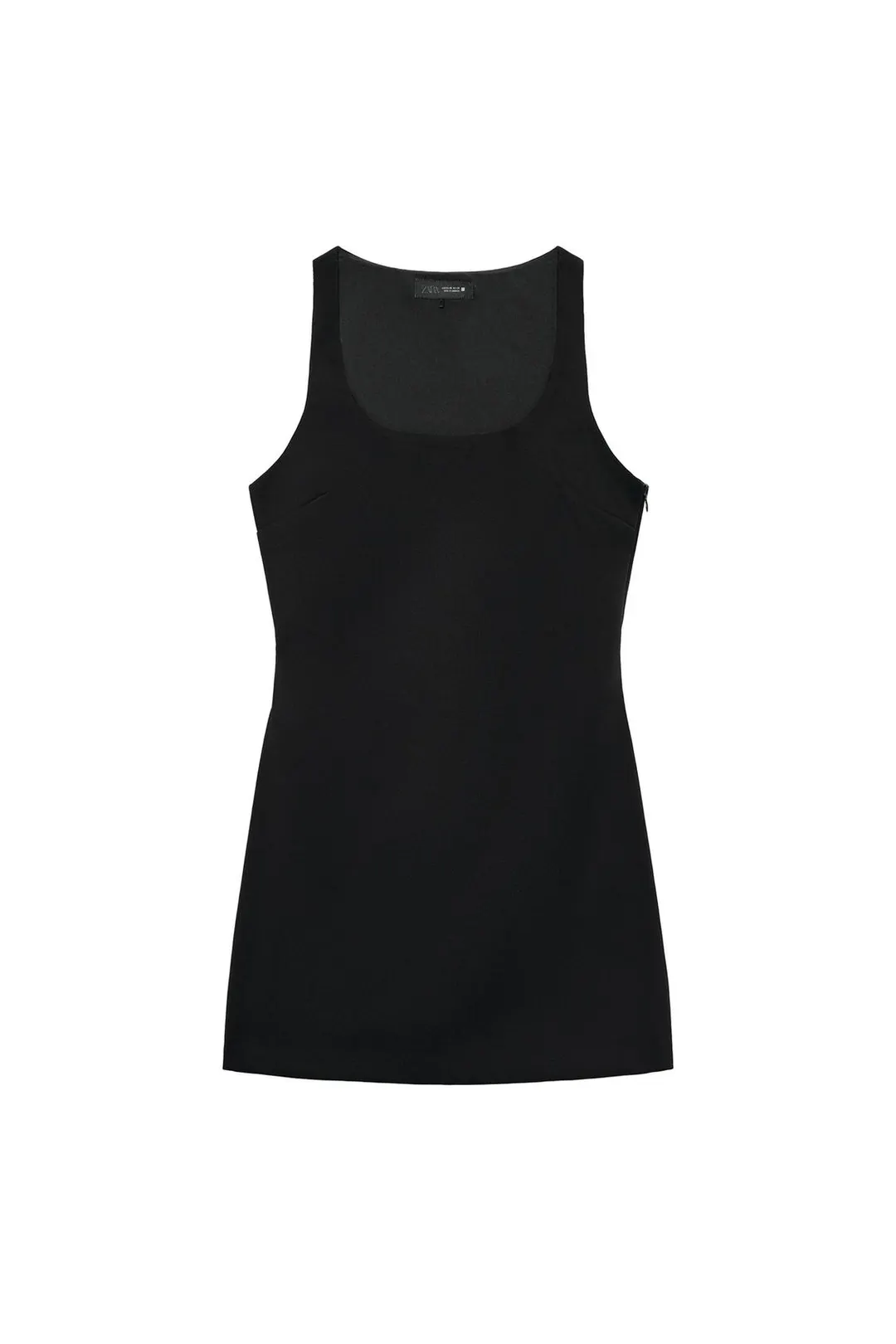 Короткое платье с вырезом на спине, Zara