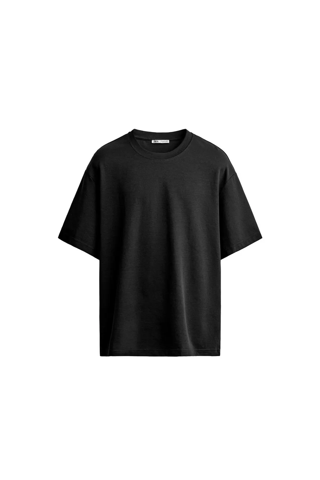 Футболка свободного кроя из интерлока /04, Zara