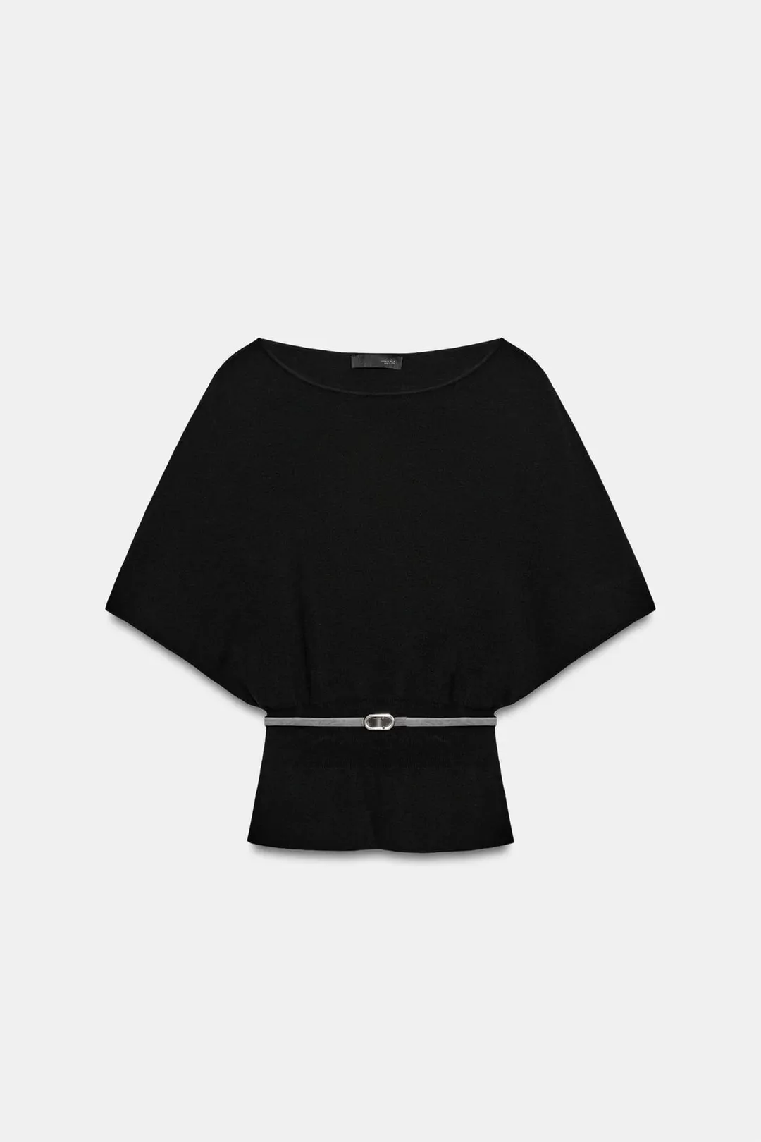 Топ вязаный с поясом, Zara