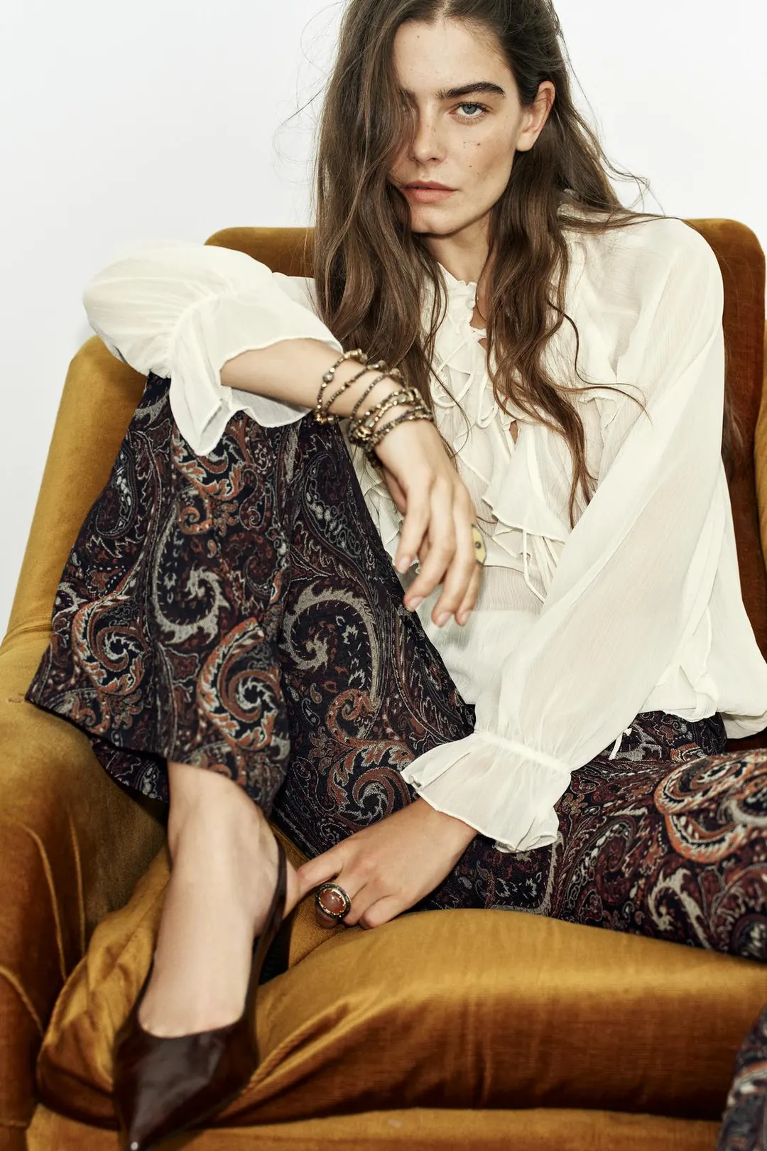 Туфли с открытой пяткой, Zara