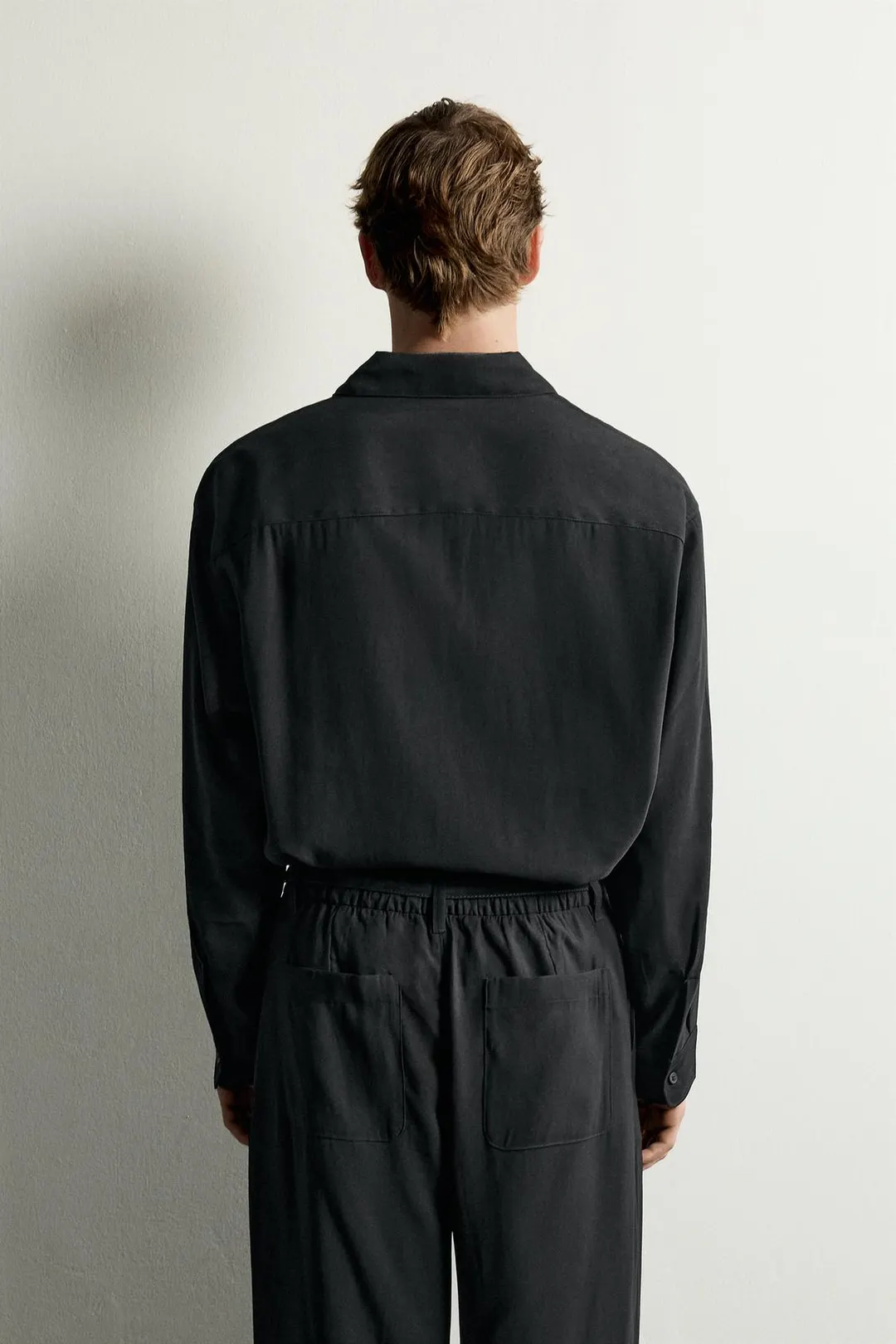 Струящаяся рубашка свободного кроя, Zara