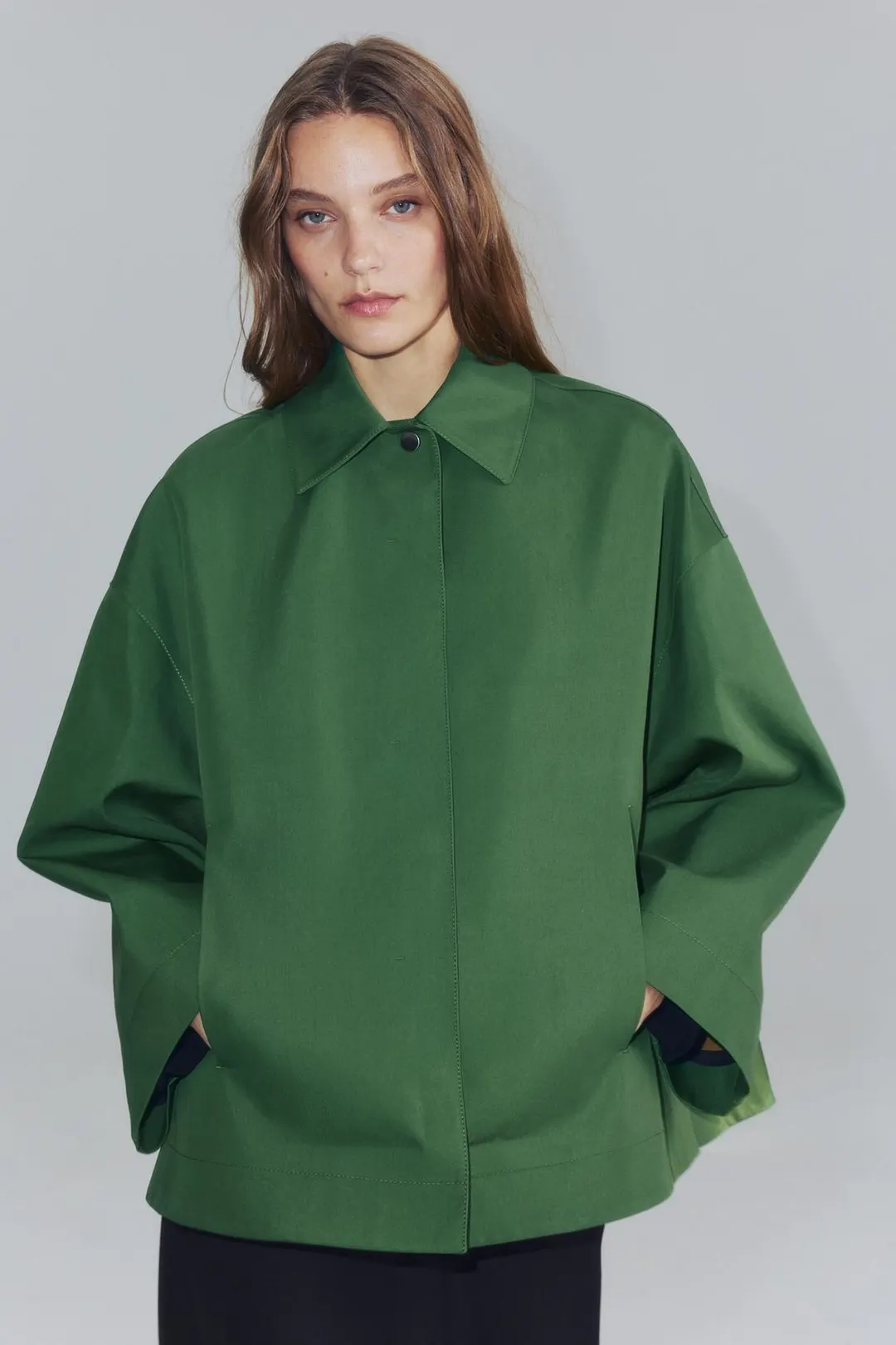 Укороченная куртка ZW Collection, Zara