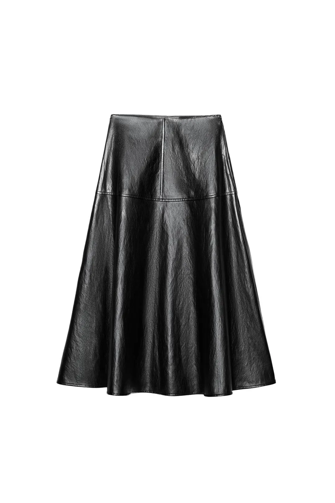 Юбка миди под кожу, Zara