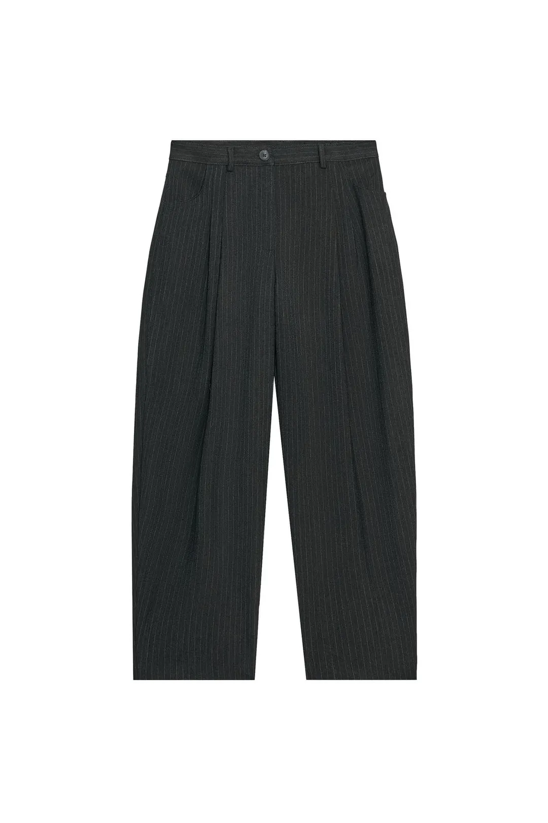 Брюки-баллоны в тонкую полоску ZW Collection, Zara