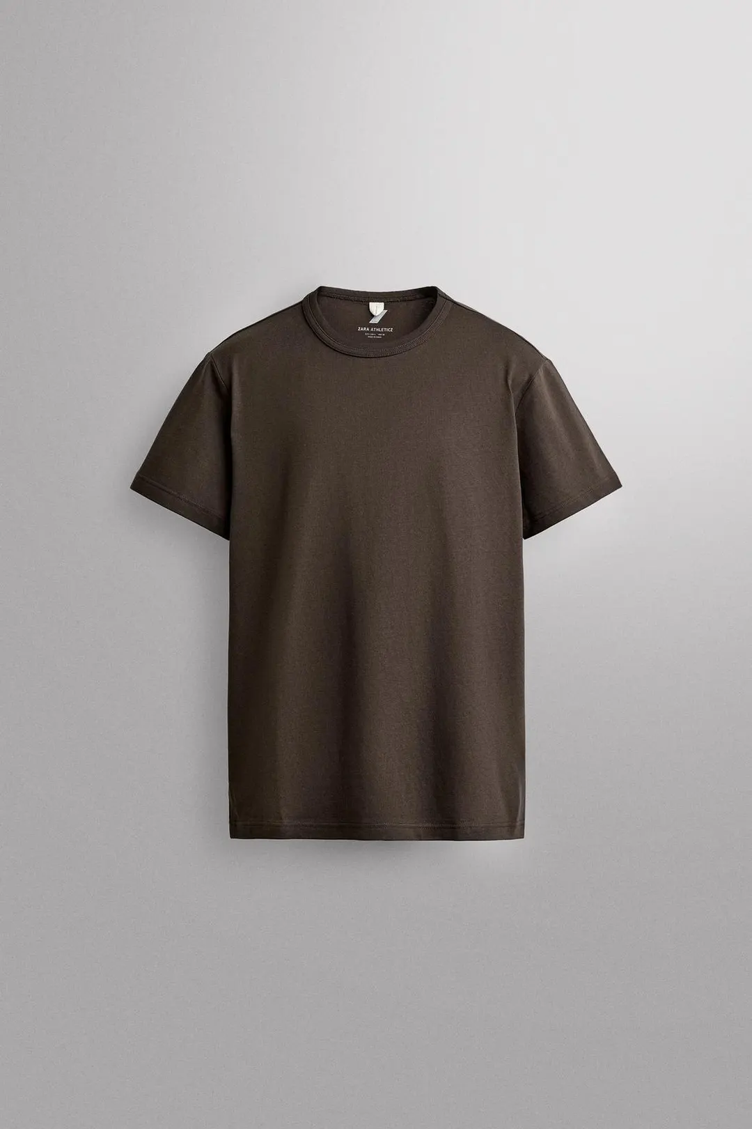 Футболка из плотной ткани свободного кроя, Zara