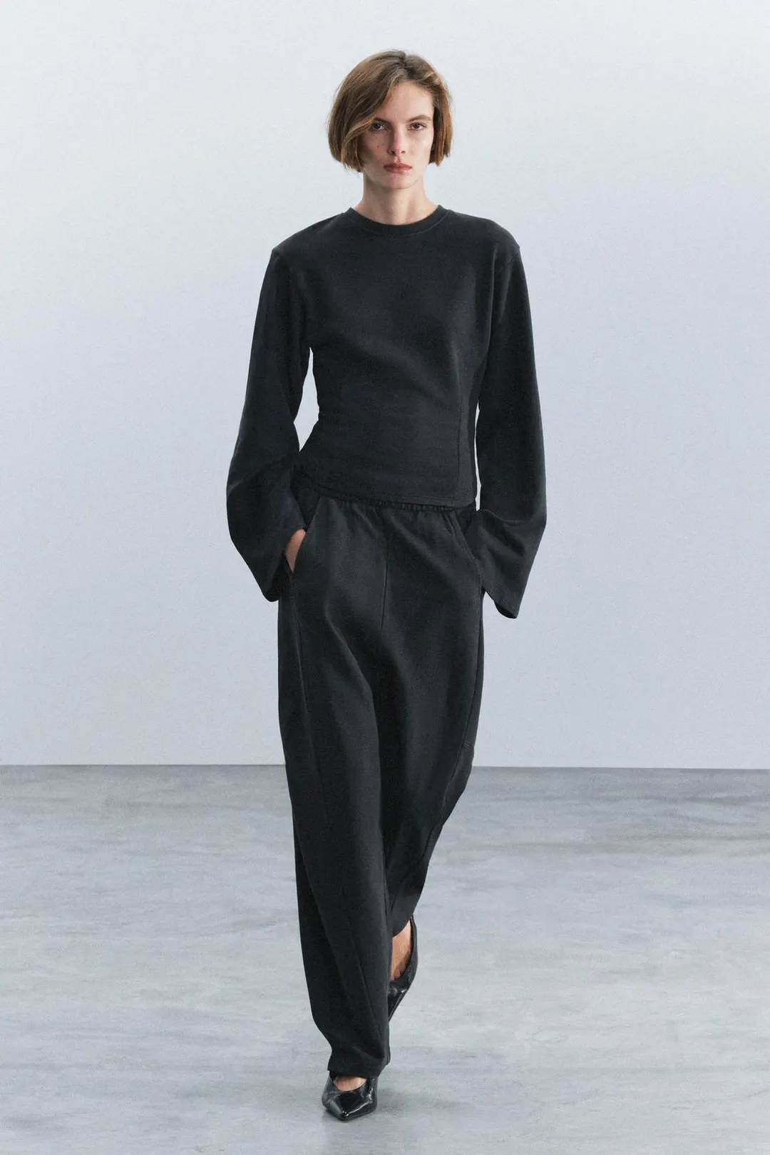 Свитшот с длинными рукавами, Zara