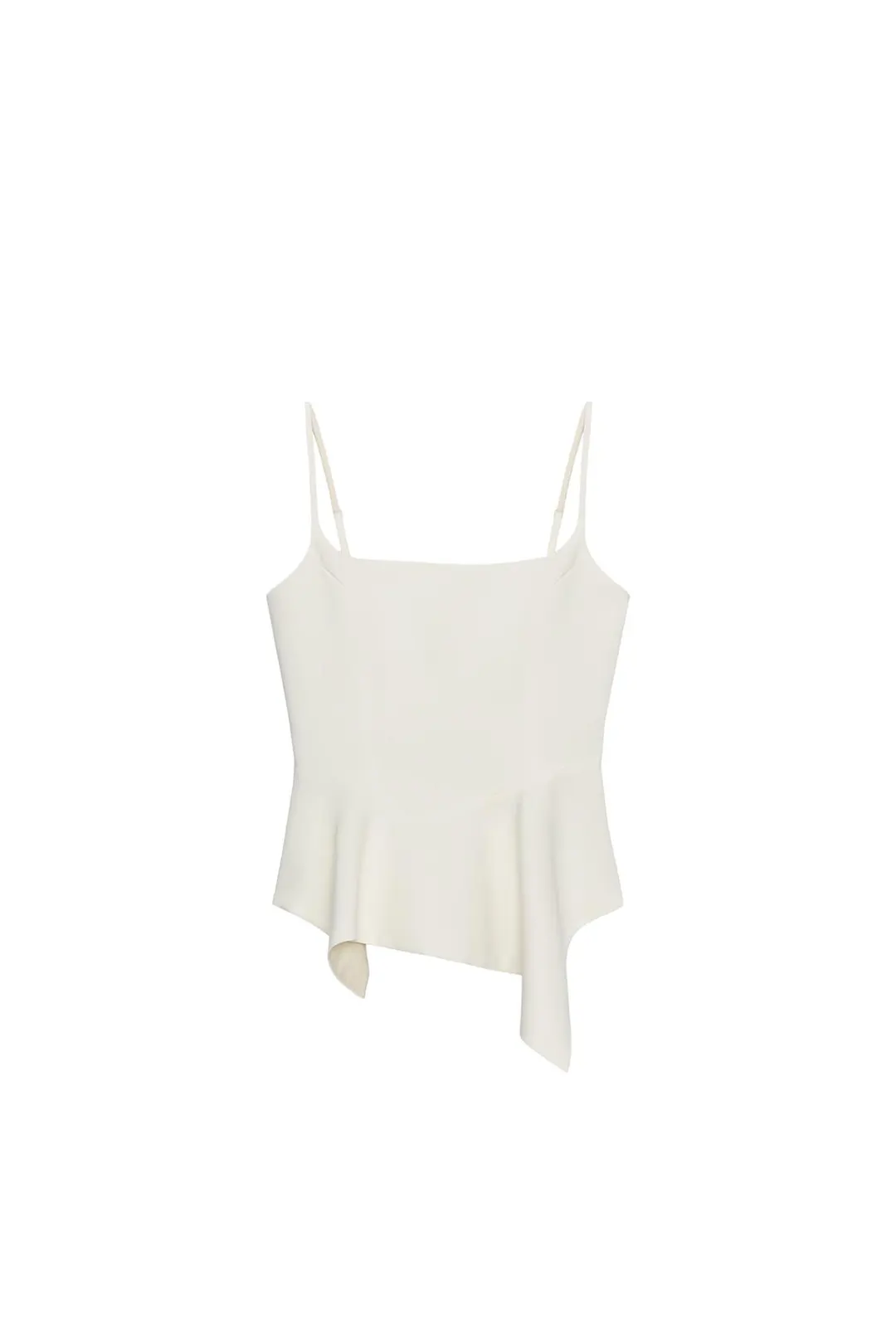 Топ с баской ZW Collection, Zara