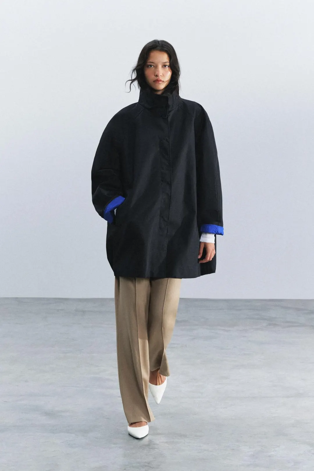 Водоотталкивающая куртка-баллон ZW Collection, Zara