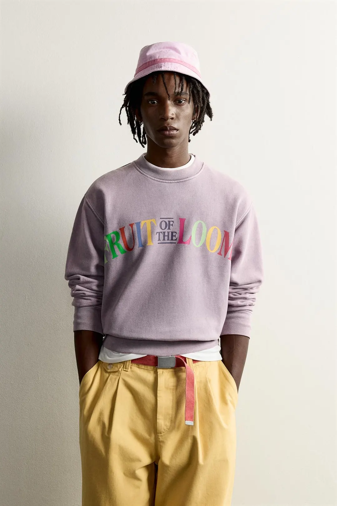 Толстовка FRUIT OF THE LOOM™ с выцветшим принтом, Zara