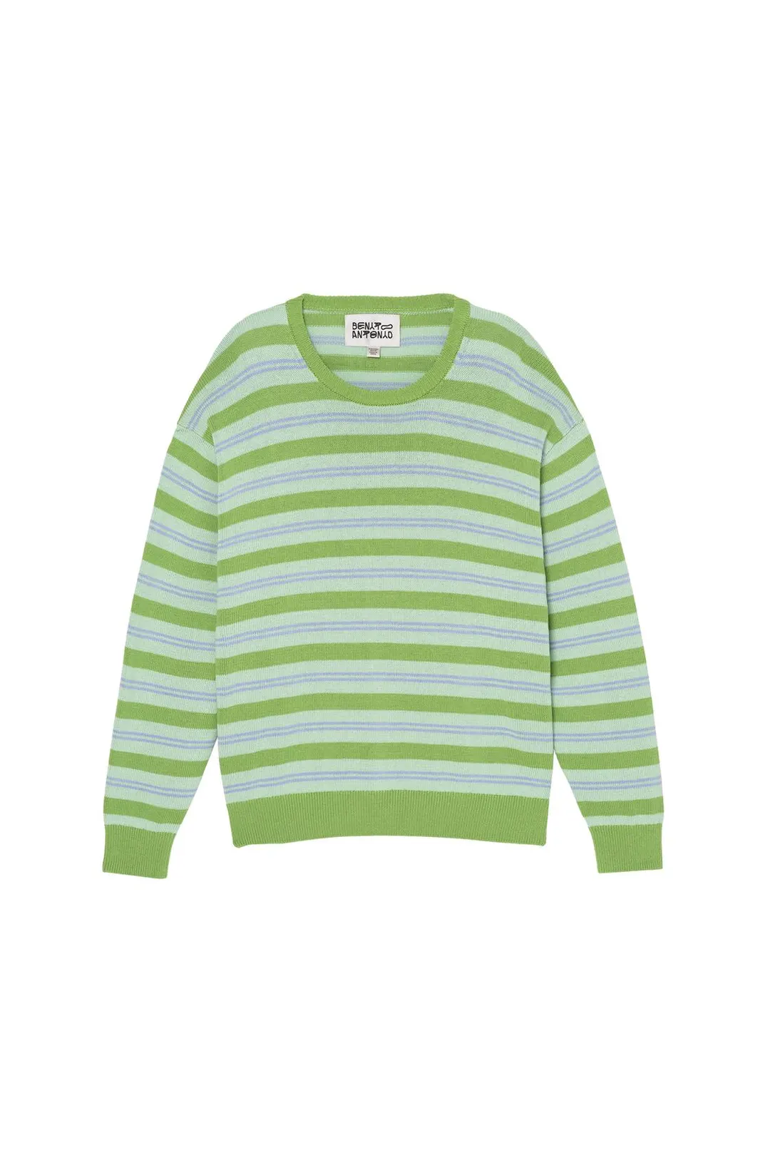 Джемпер из хлопка и льна в полоску, Zara
