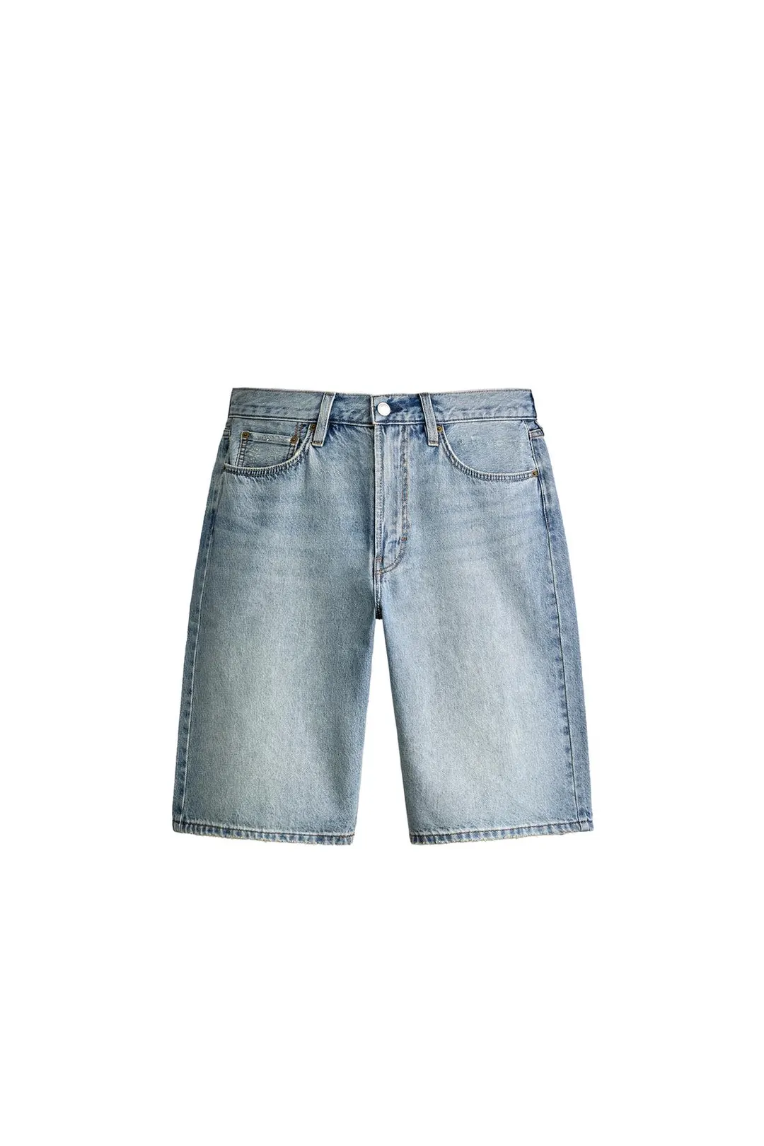Джинсовые бермуды свободного кроя, Zara