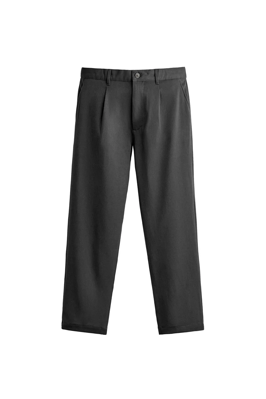 Брюки свободного кроя со складками, Zara