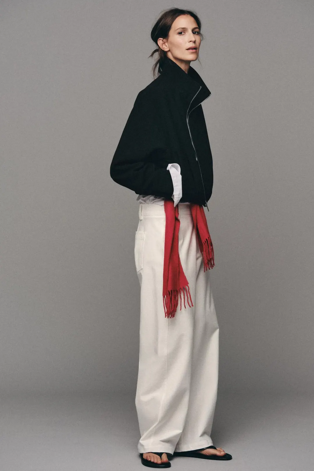Куртка-бомбер с высокой горловиной, Zara