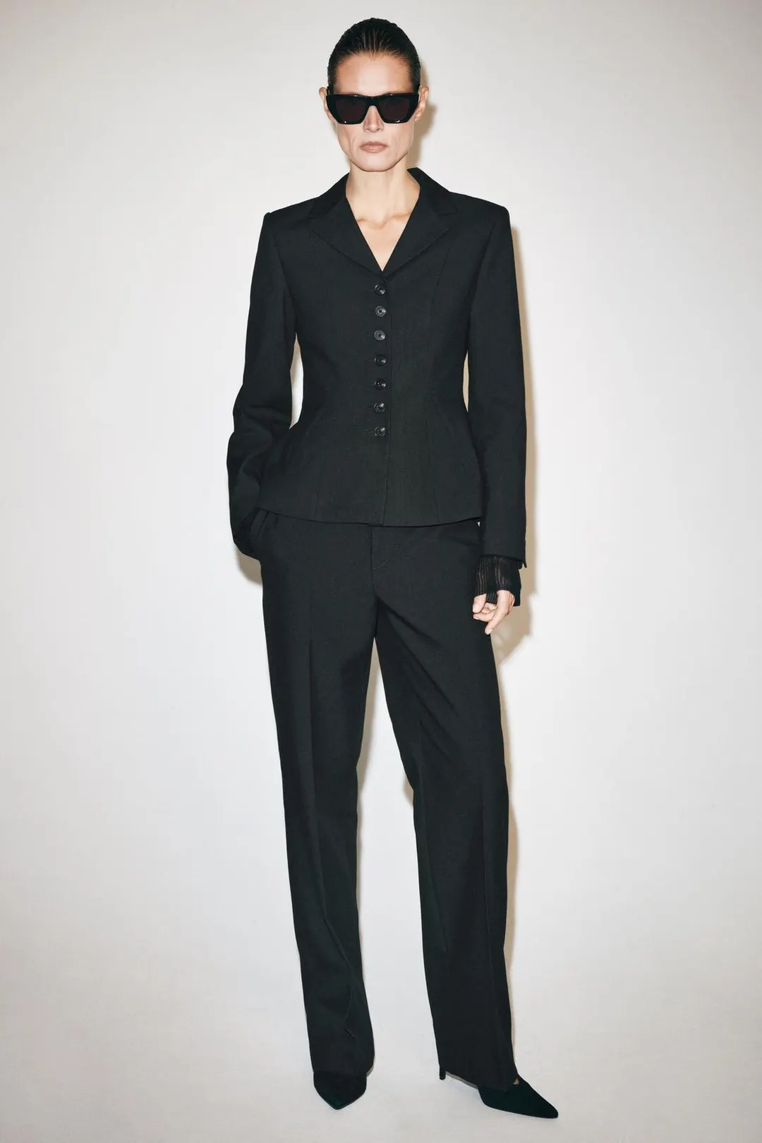 Прямые брюки ZW Collection, Zara