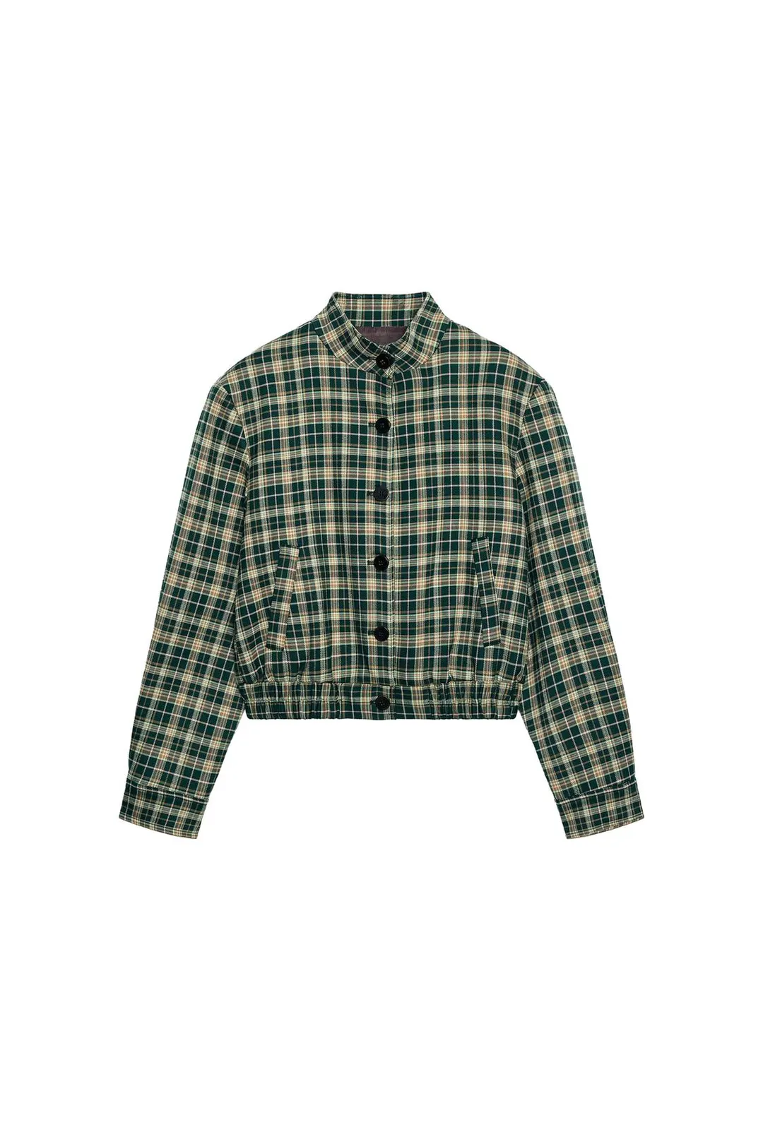 Клетчатая куртка-бомбер, Zara