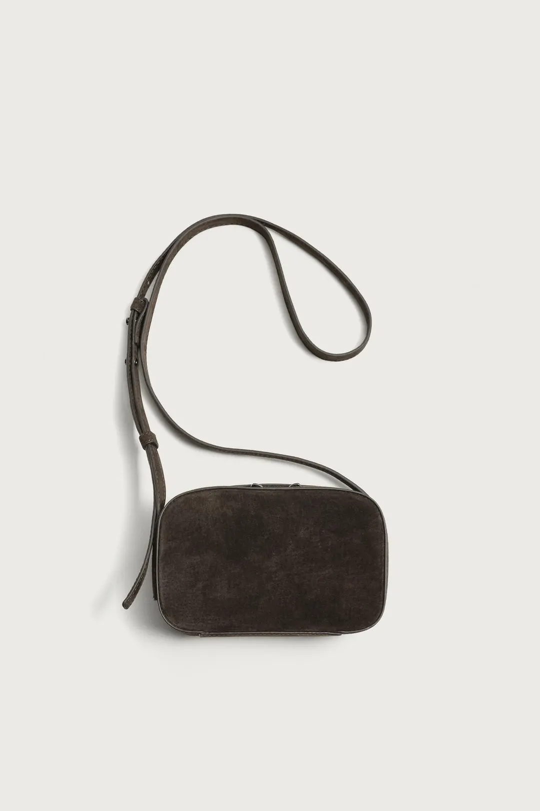 Кожаная сумка через плечо, Zara