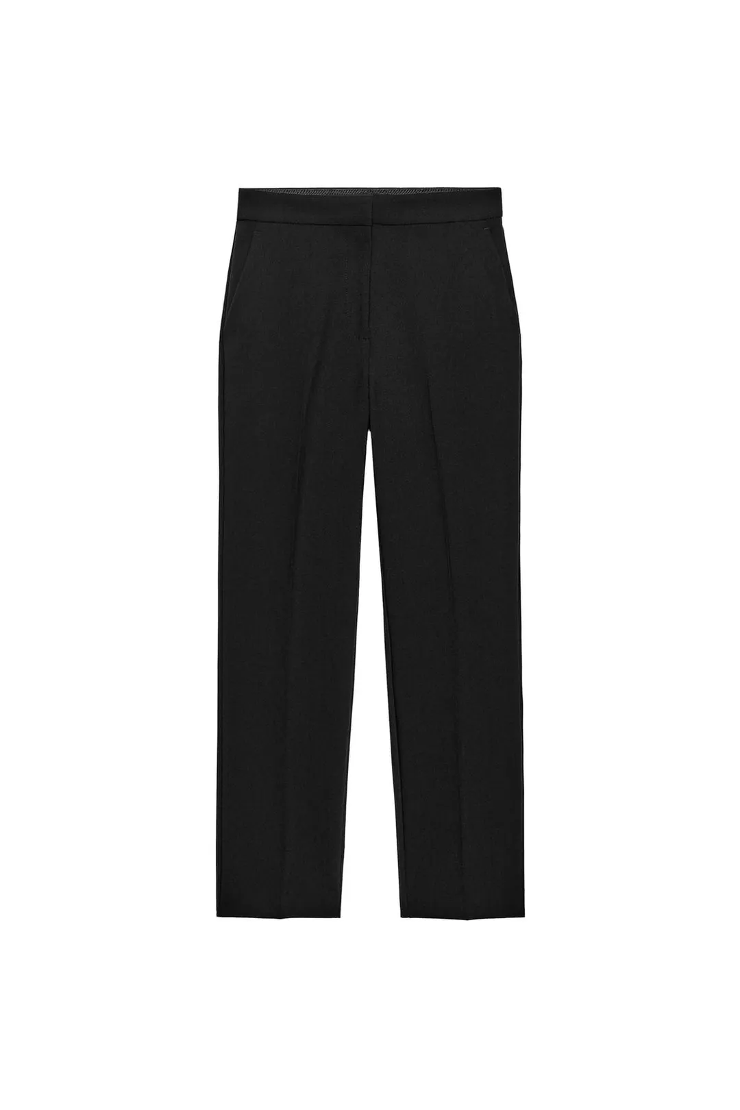 Брюки укороченные со средней посадкой, Zara