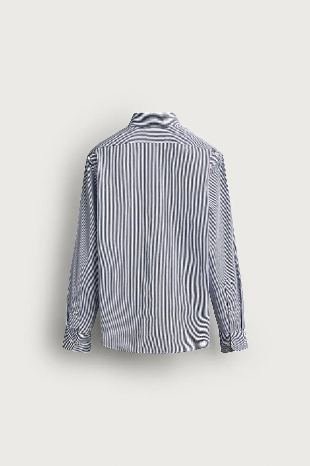 Рубашка прямого кроя в полоску, Zara