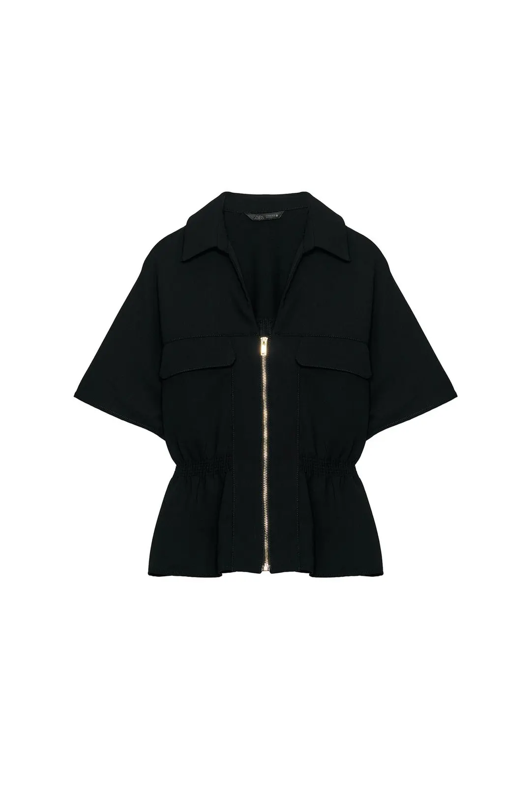 Блузка на молнии, Zara