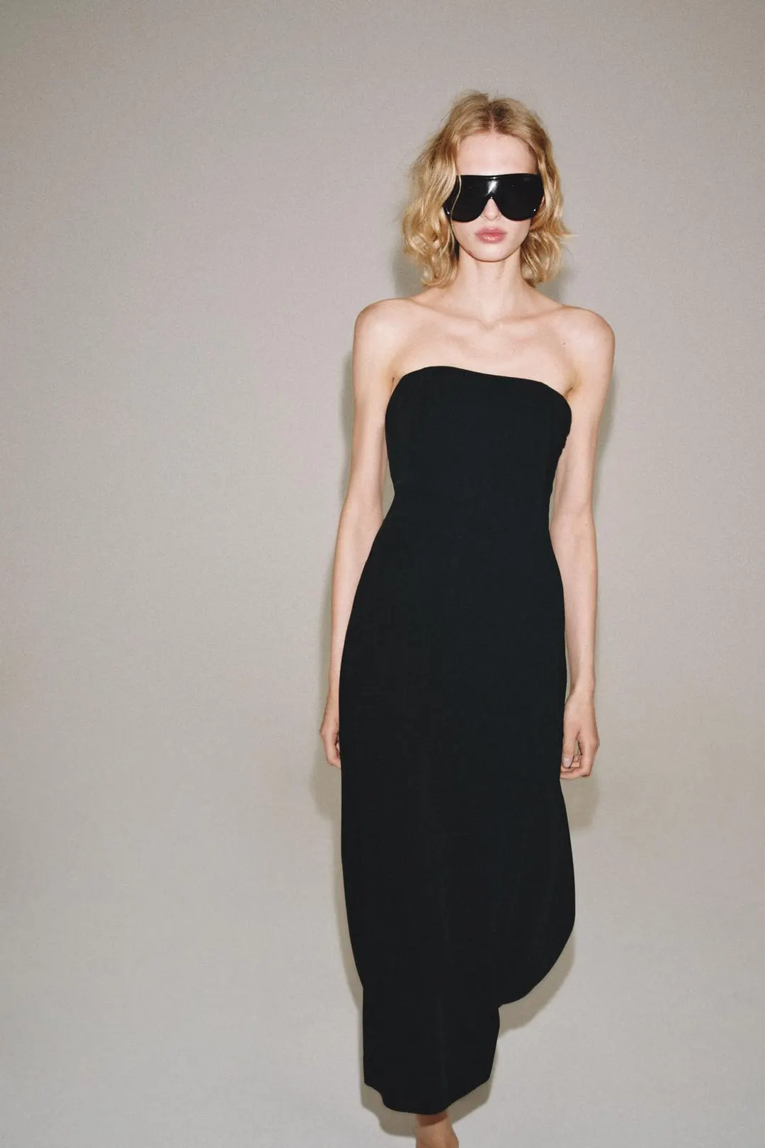 Платье без бретелей ZW Collection, Zara