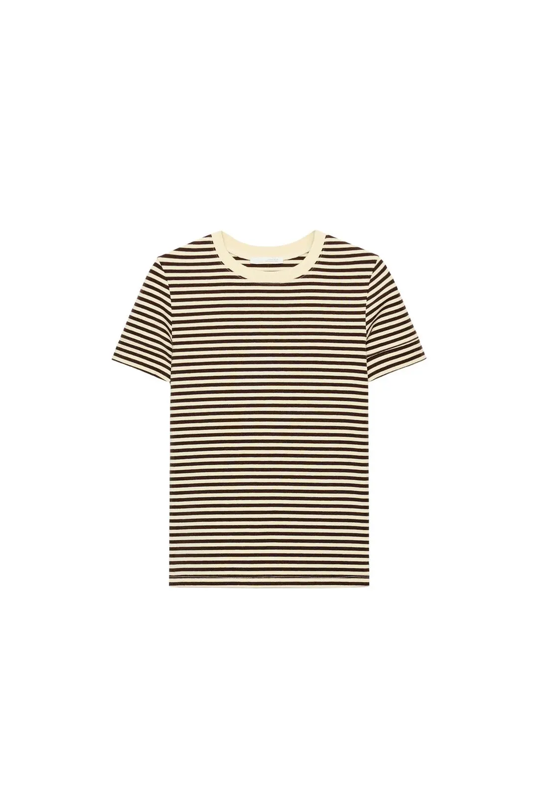 Футболка минималистичная с короткими рукавами, Zara