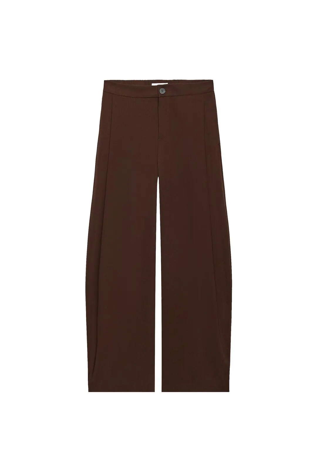 Брюки силуэта barrel с вытачками, Zara