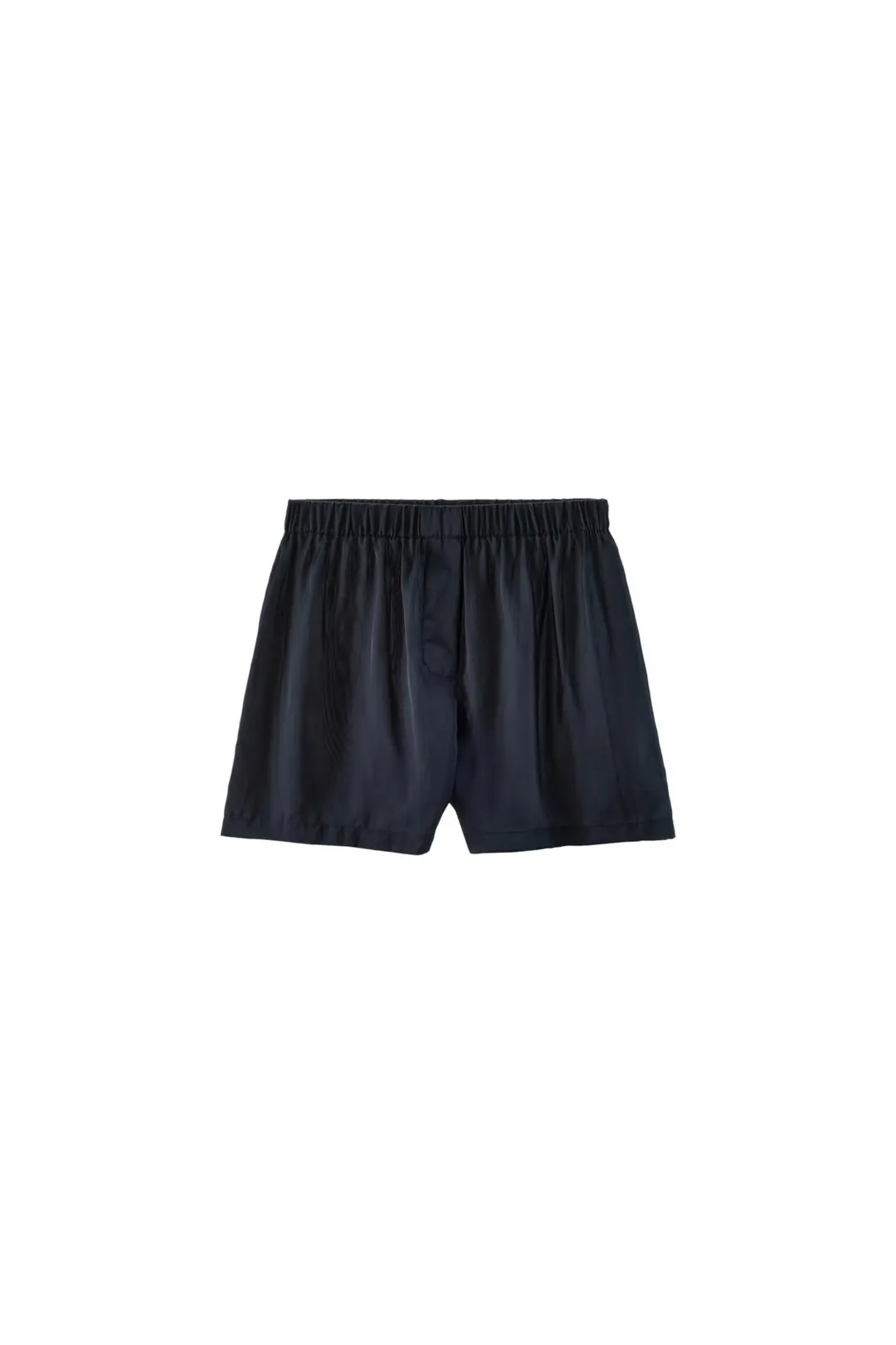 Однотонные шорты из сатина, Zara