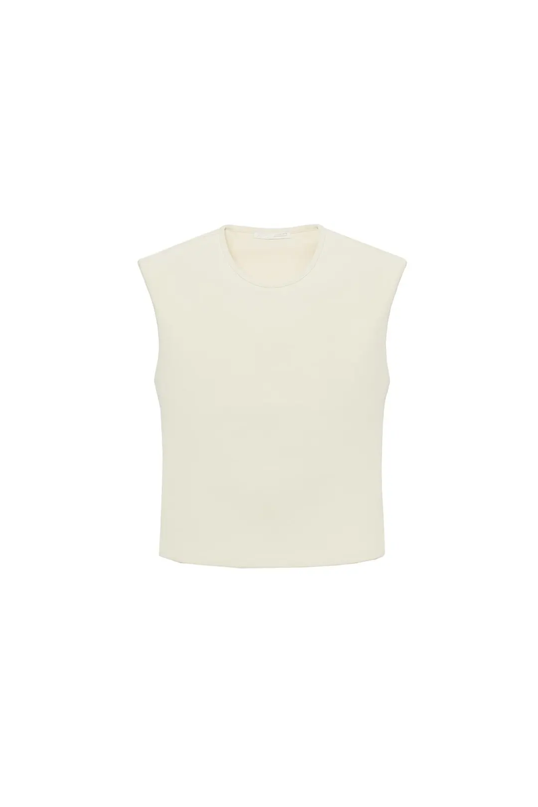 Топ без рукавов с подплечниками, Zara