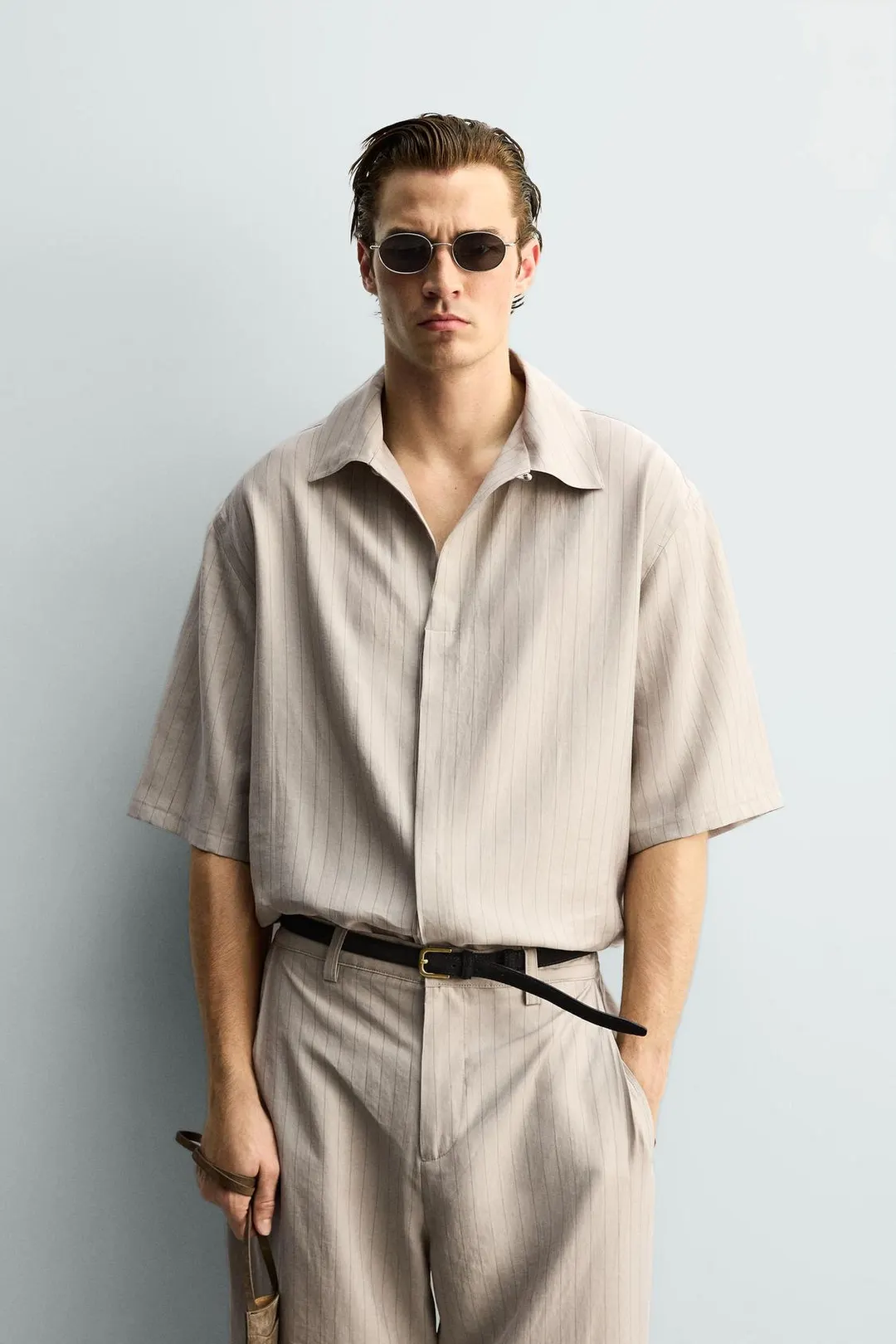 Струящаяся рубашка свободного кроя, Zara