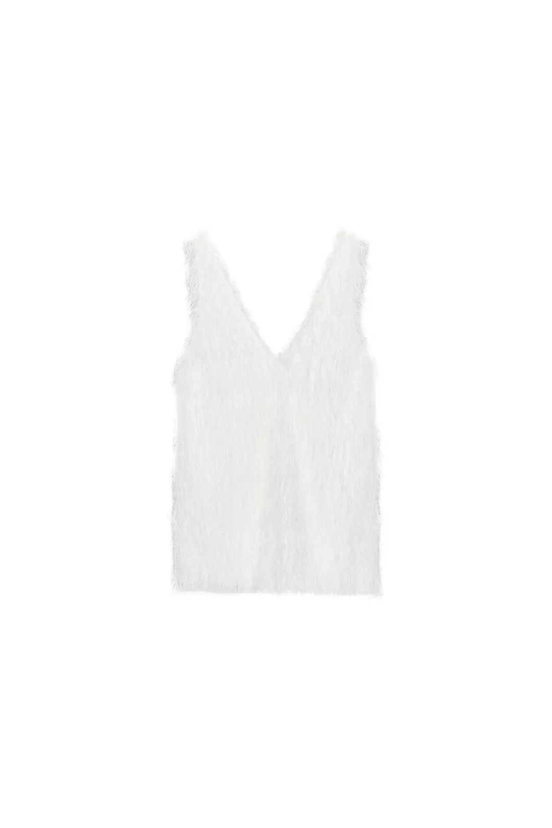 Топ из искусственного меха, Zara