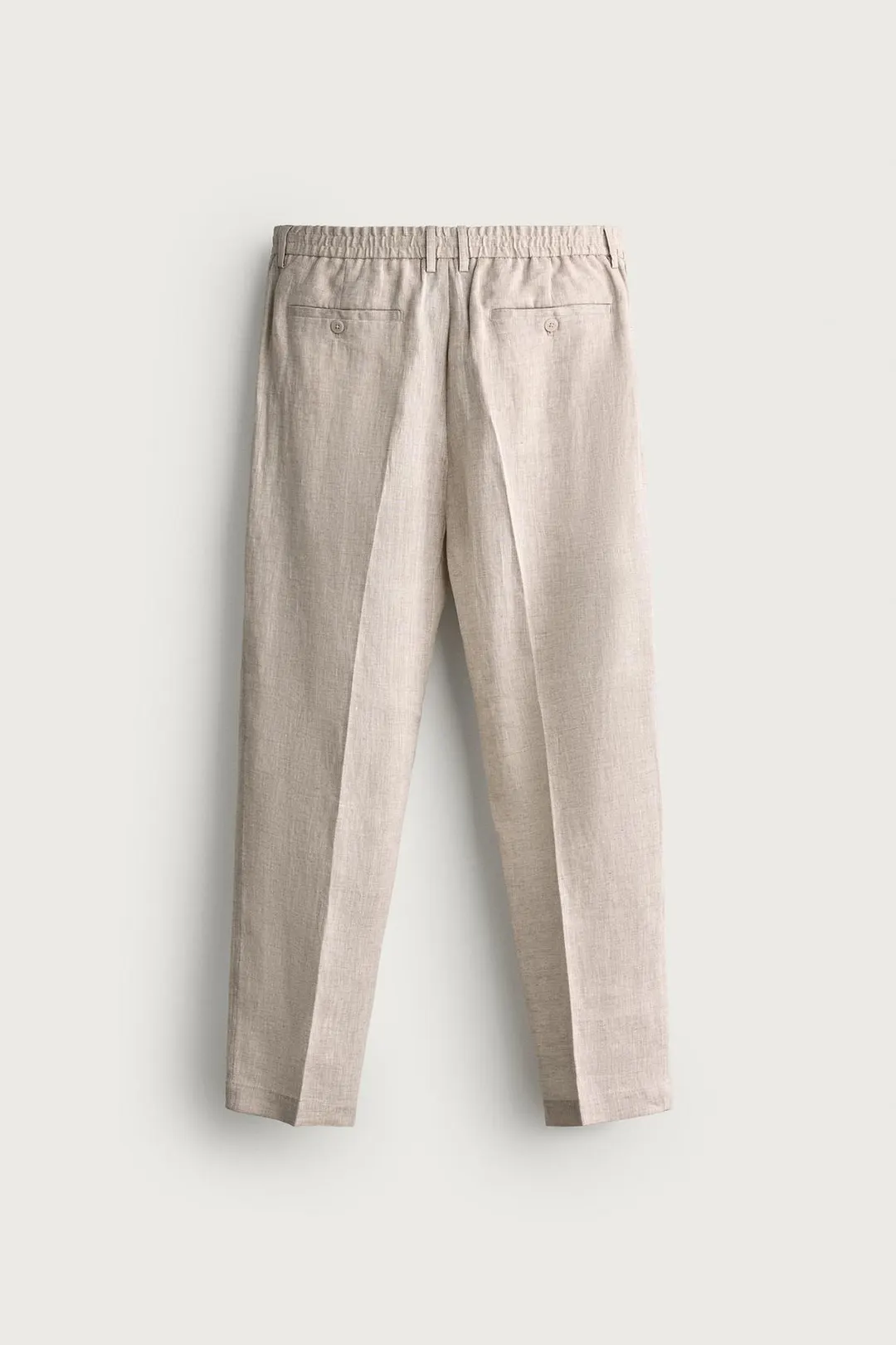 Брюки стандартного кроя из 100% льна, Zara