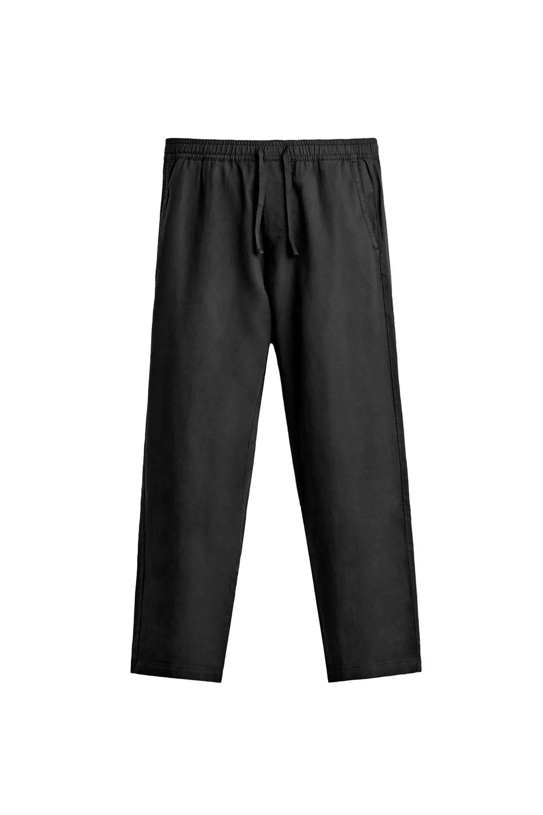 Брюки свободного кроя из смесового хлопка, Zara