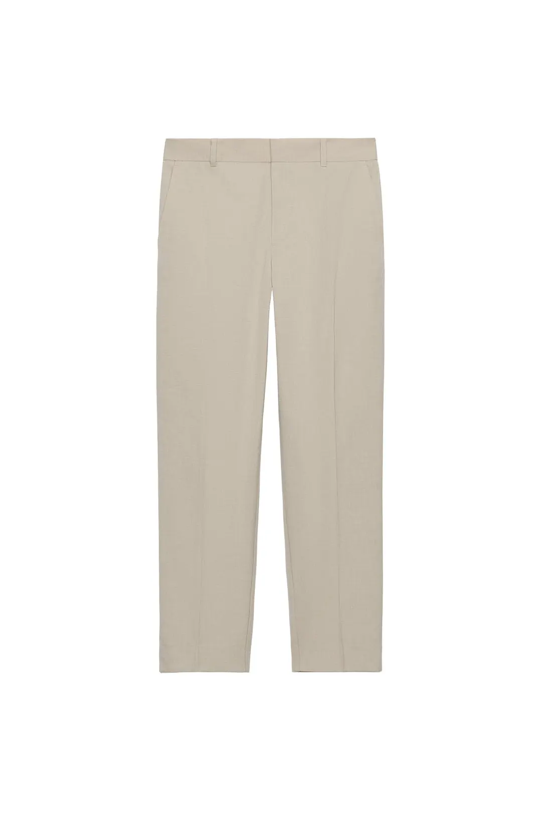 Брюки укороченные с низкой посадкой, Zara