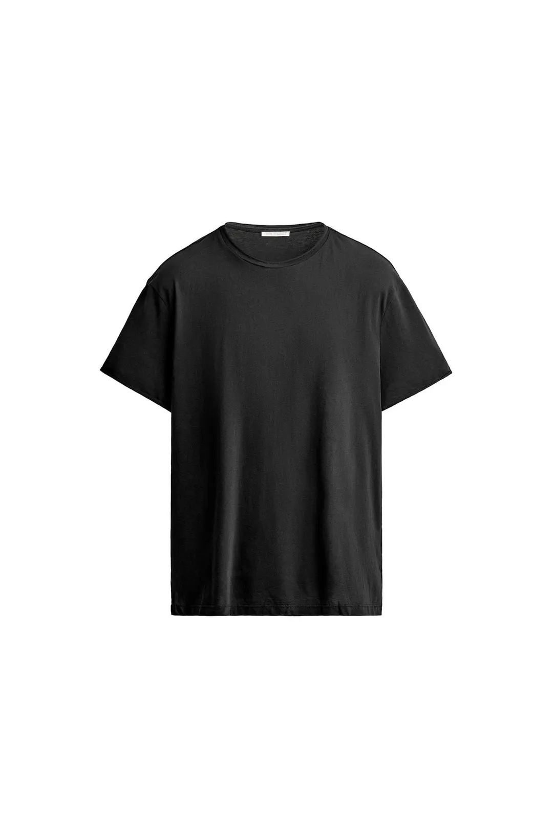 Базовая футболка с необработанными краями, Zara