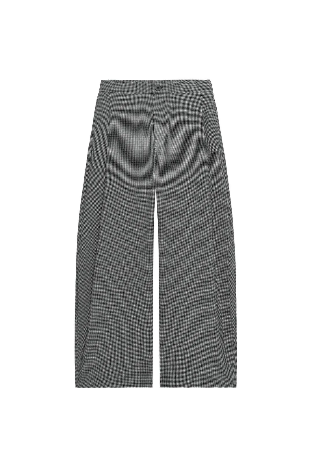 Брюки силуэта barrel с вытачками, Zara