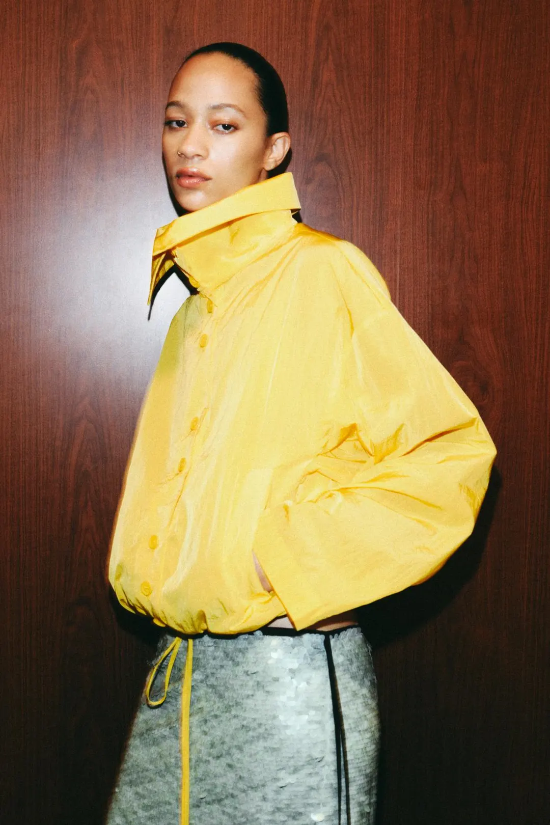 Бомбер с воротником-стойкой ZW Collection, Zara