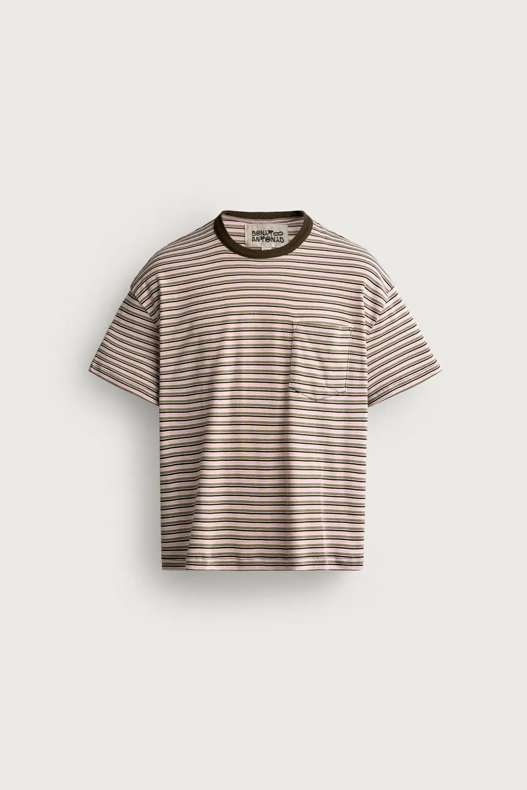 Футболка укороченного кроя в полоску, Zara