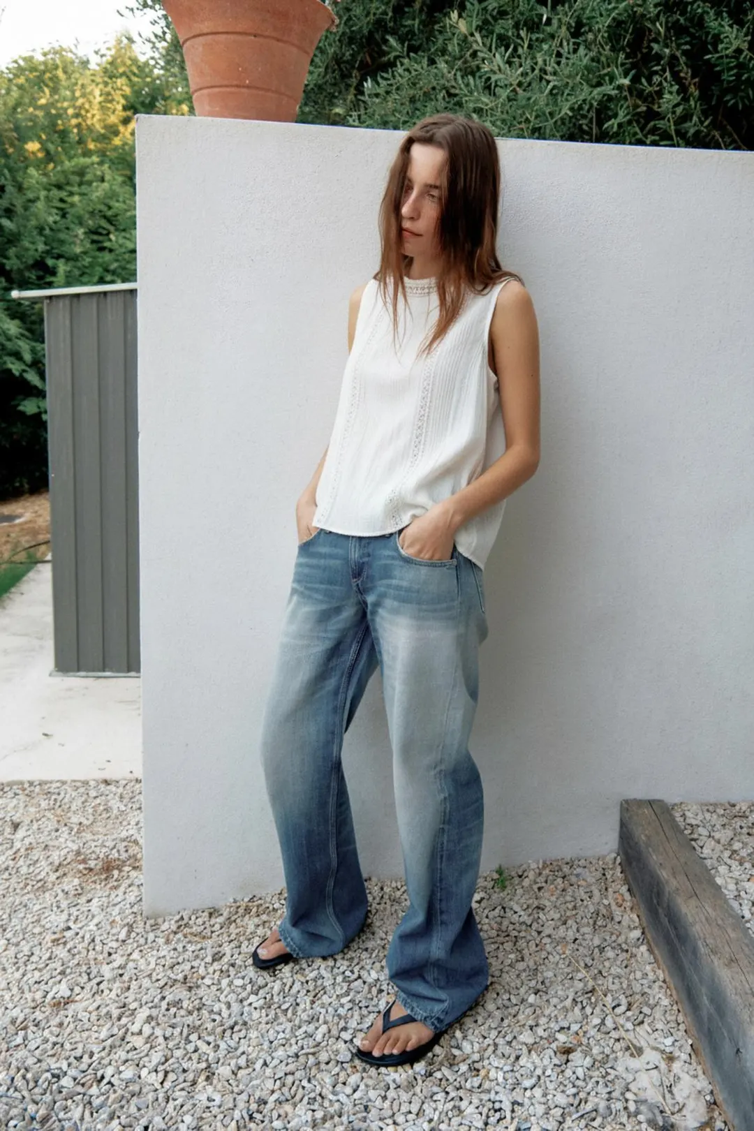 Блузка романтическая ZW Collection, Zara