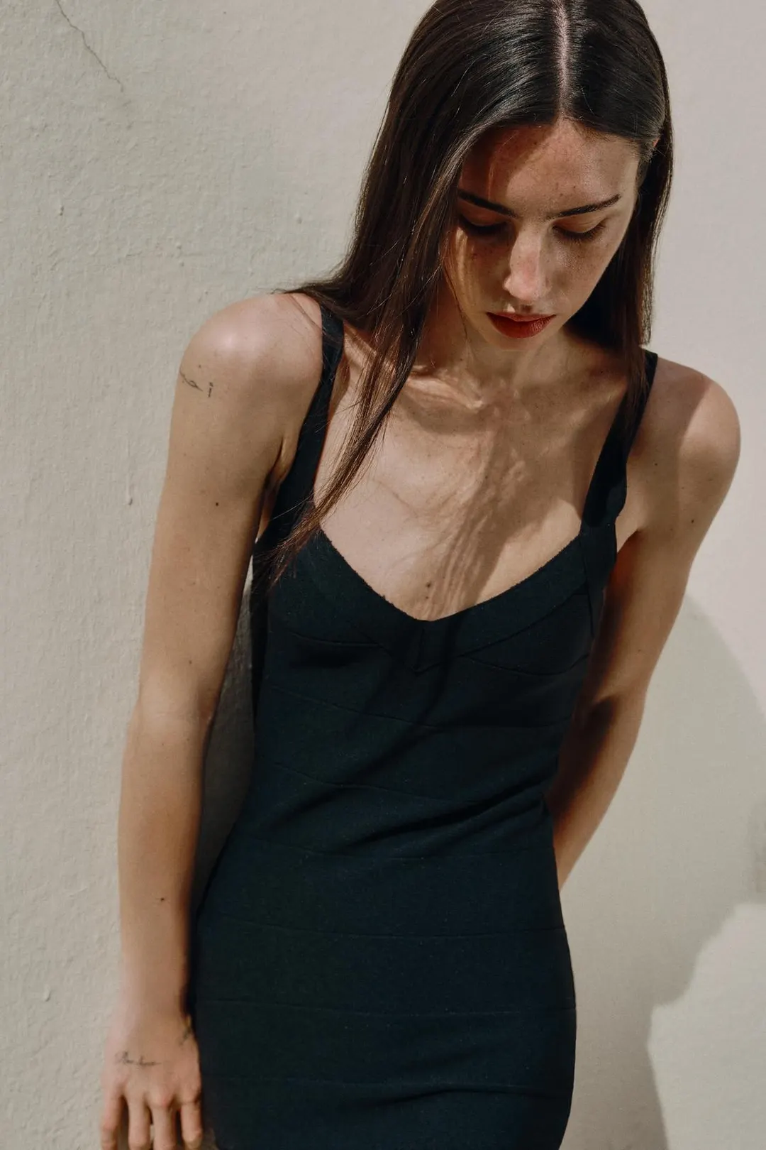 Эластичное мини-платье, Zara