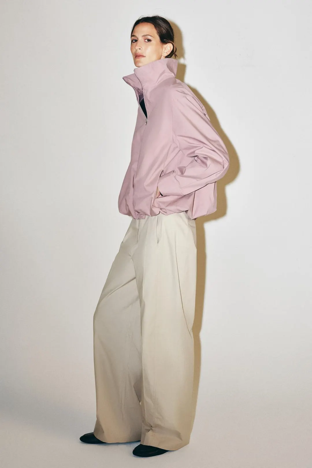 Жакет с воротником-стойкой ZW Collection, Zara